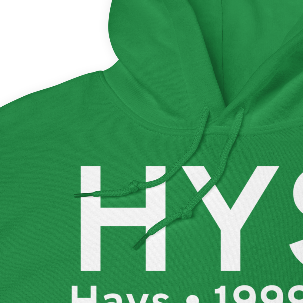 Hays (KHYS) Airport Hoodie Sweatshirt 