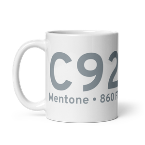 Mentone (C92) Airport Mug