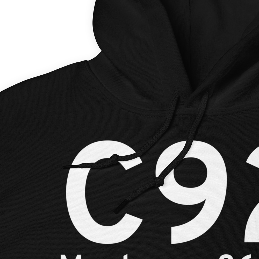 Mentone (C92) Airport Hoodie Sweatshirt 