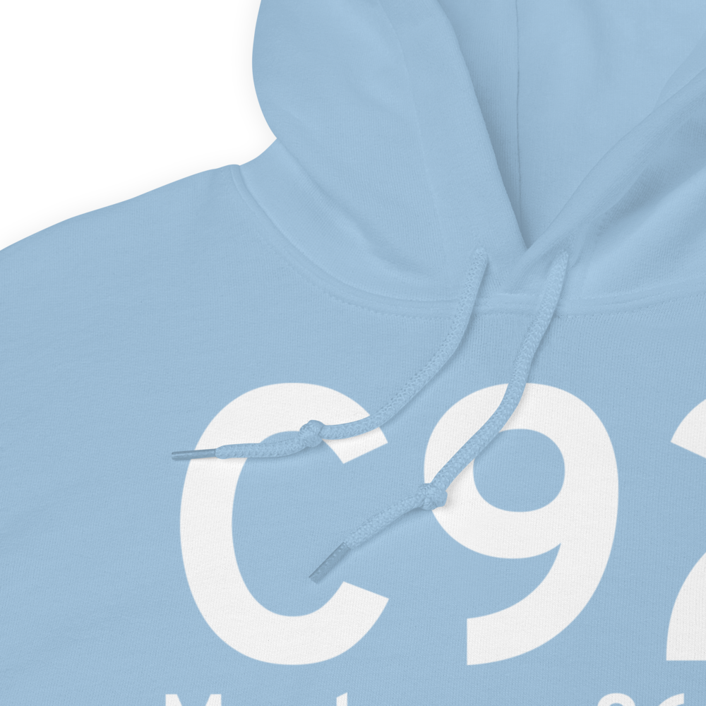 Mentone (C92) Airport Hoodie Sweatshirt 