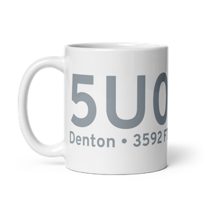 Denton (5U0) Airport Mug