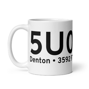 Denton (5U0) Airport Mug