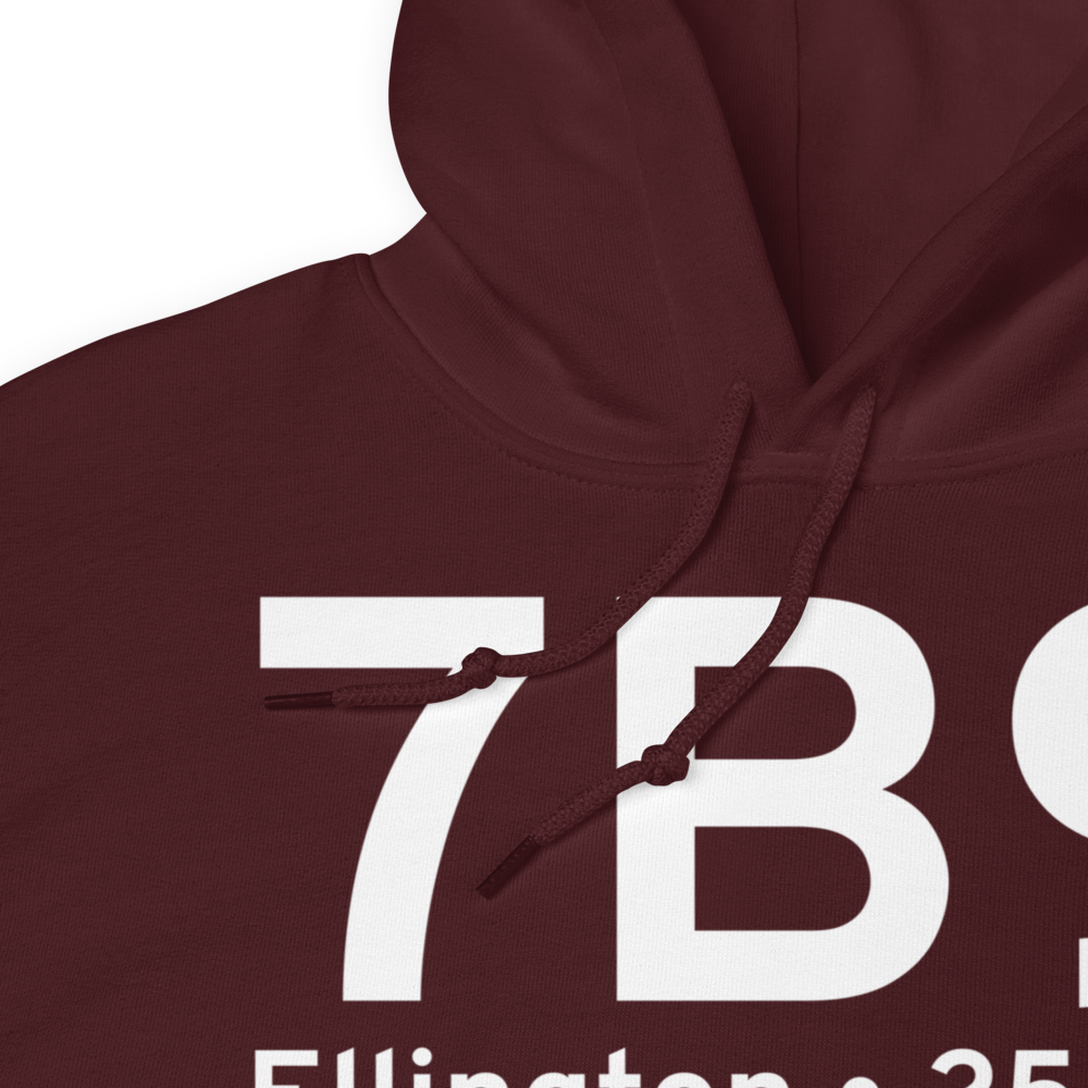 Ellington (7B9) Airport Hoodie Sweatshirt 