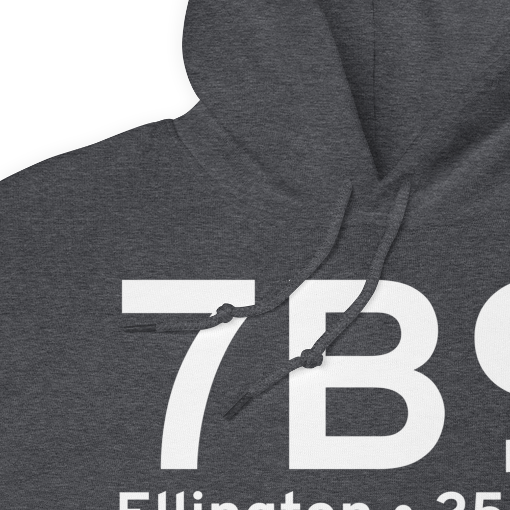 Ellington (7B9) Airport Hoodie Sweatshirt 