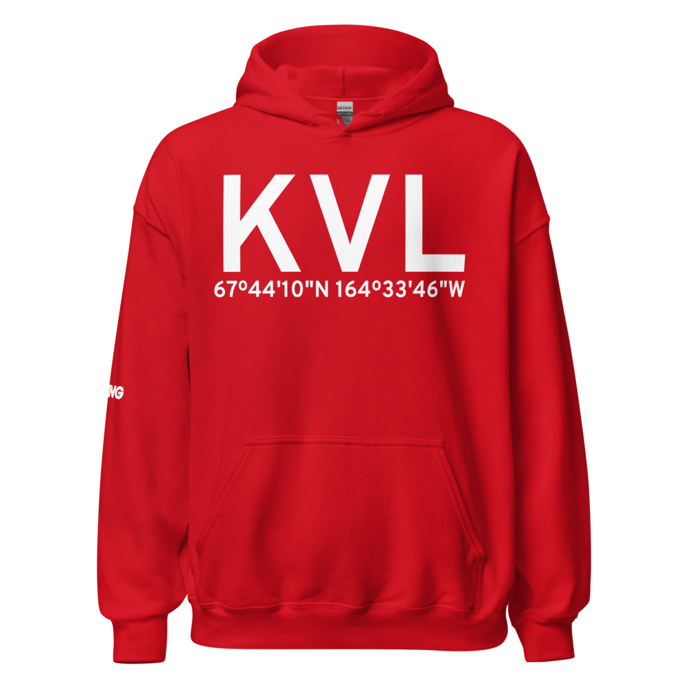 Kivalina (PAVL) Airport Hoodie Sweatshirt 