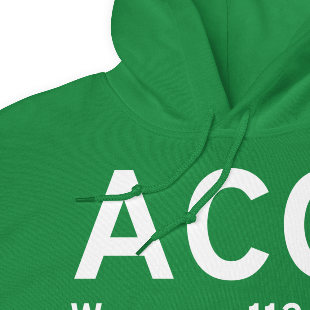 Waseca (KACQ) Airport Hoodie Sweatshirt 