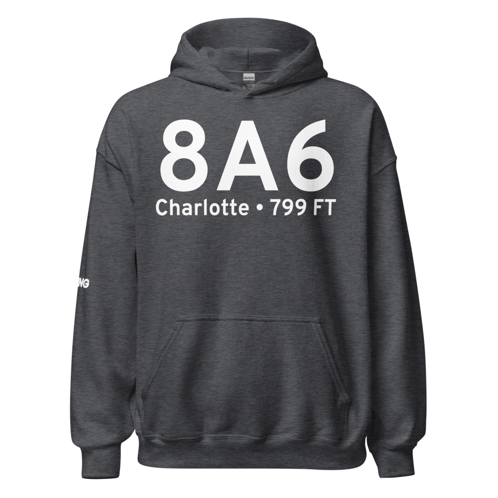Charlotte (K8A6) Airport Hoodie Sweatshirt 