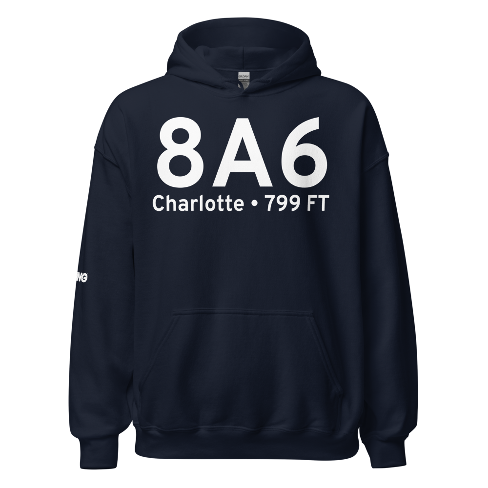 Charlotte (K8A6) Airport Hoodie Sweatshirt 
