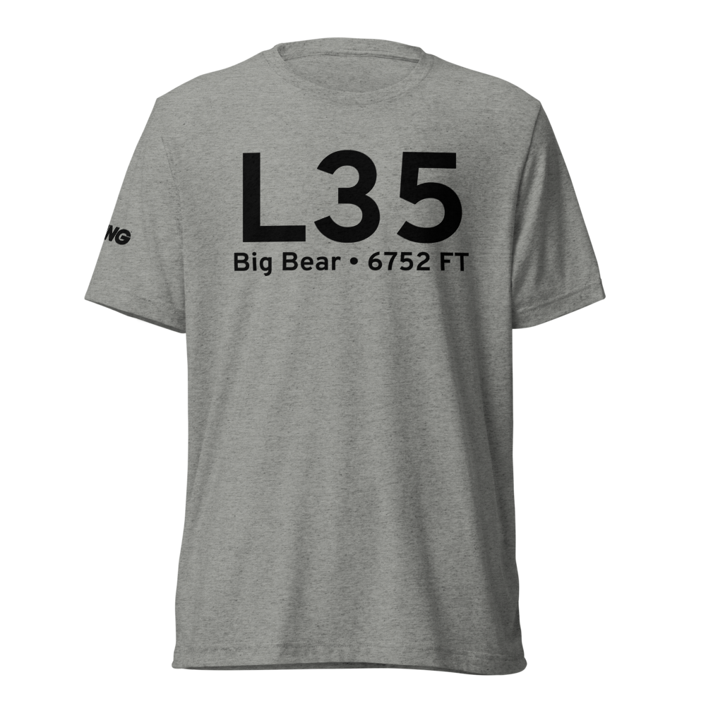 Big Bear (KL35) Airport Tri-blend T-Shirt 