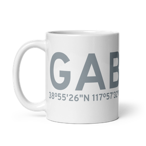 Gabbs (GAB) Airport Mug
