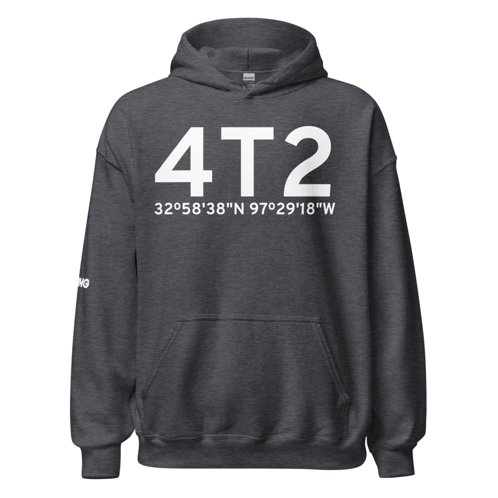 Fort Worth (K4T2) Airport Hoodie Sweatshirt 