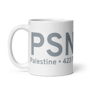 Palestine (KPSN) Airport Mug