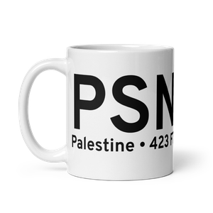 Palestine (KPSN) Airport Mug