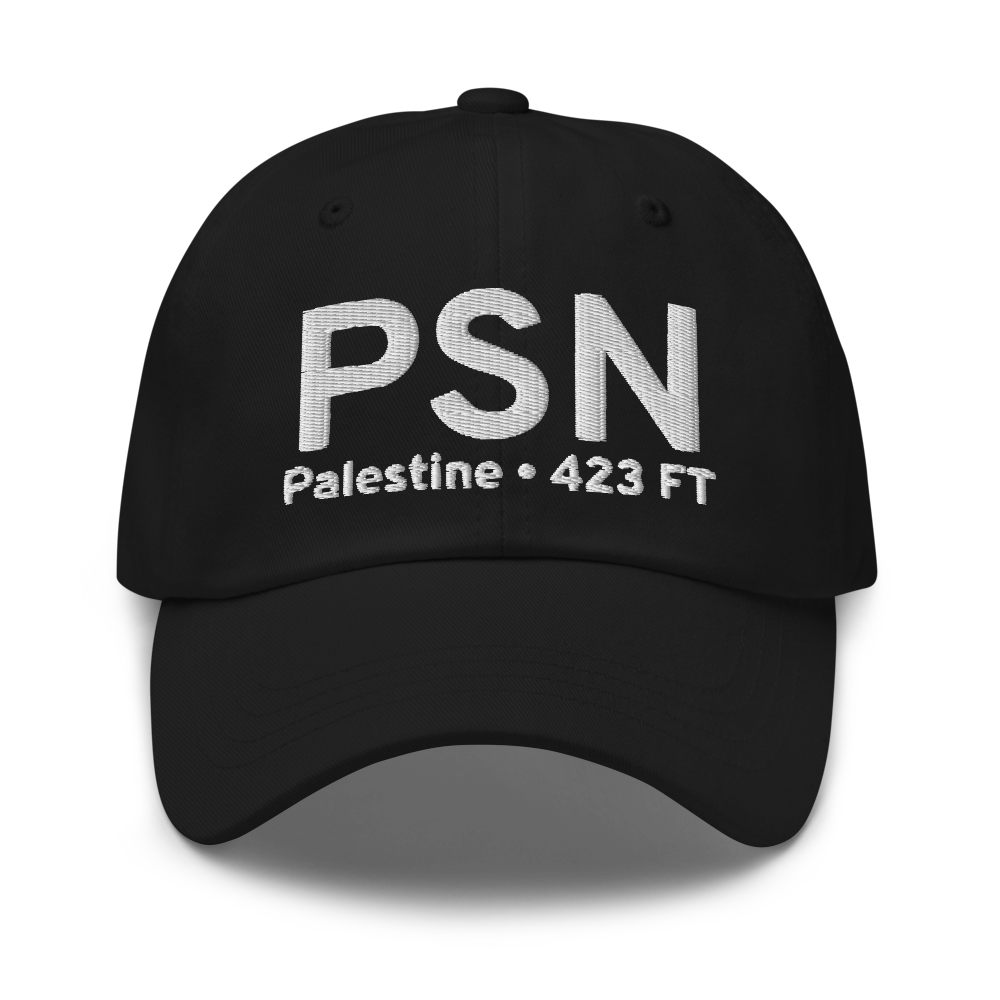 Palestine (KPSN) Airport Hat 