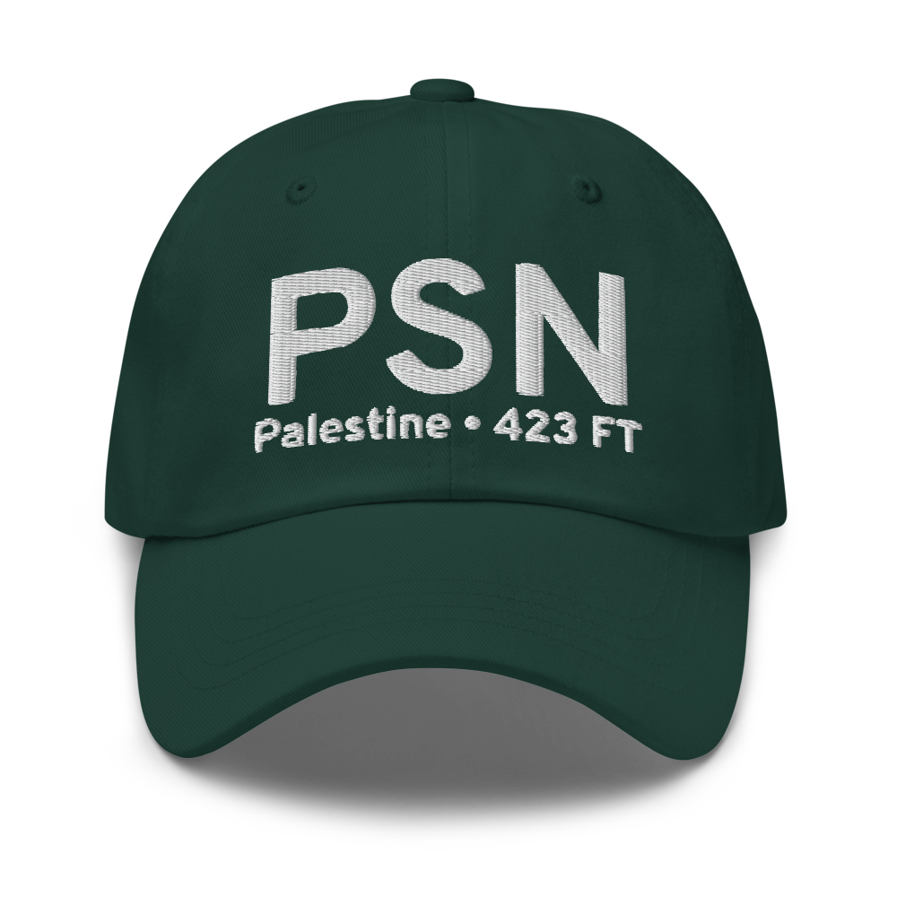 Palestine (KPSN) Airport Hat 