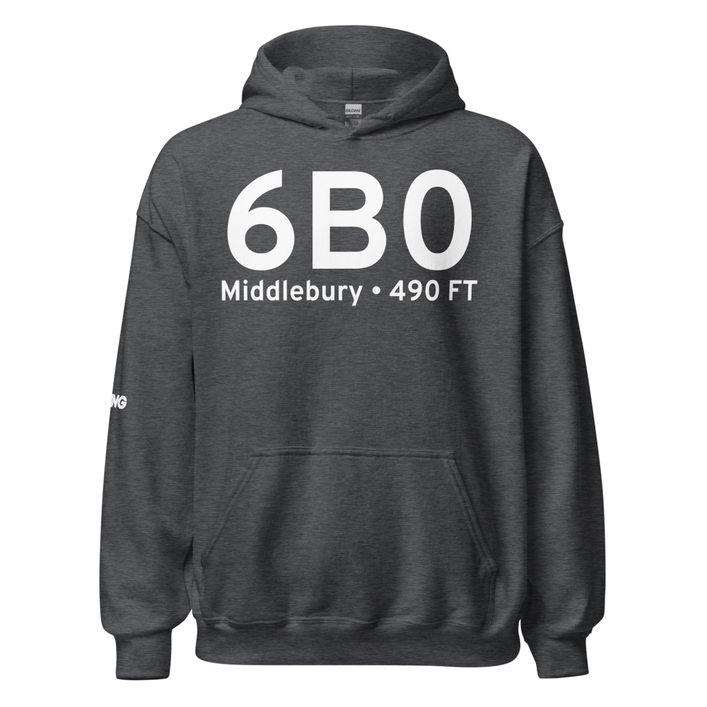 Middlebury (6B0) Airport Hoodie Sweatshirt 