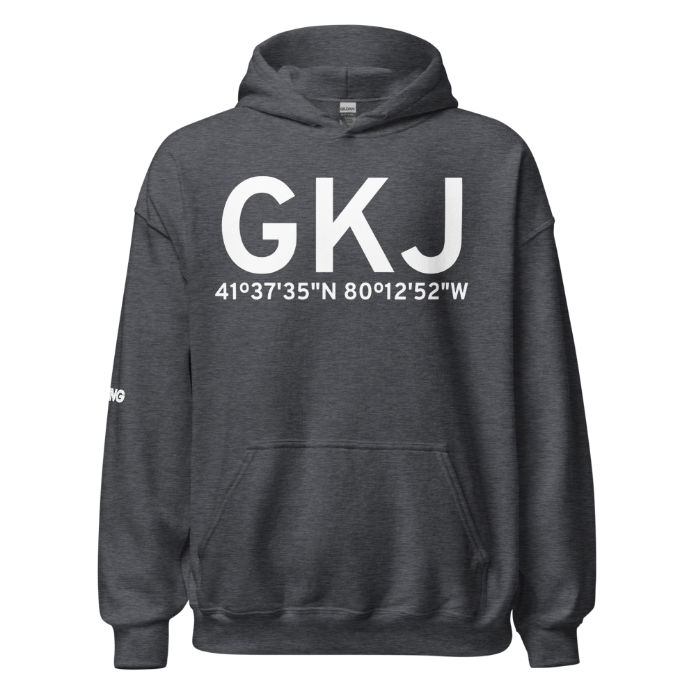 Meadville (KGKJ) Airport Hoodie Sweatshirt 