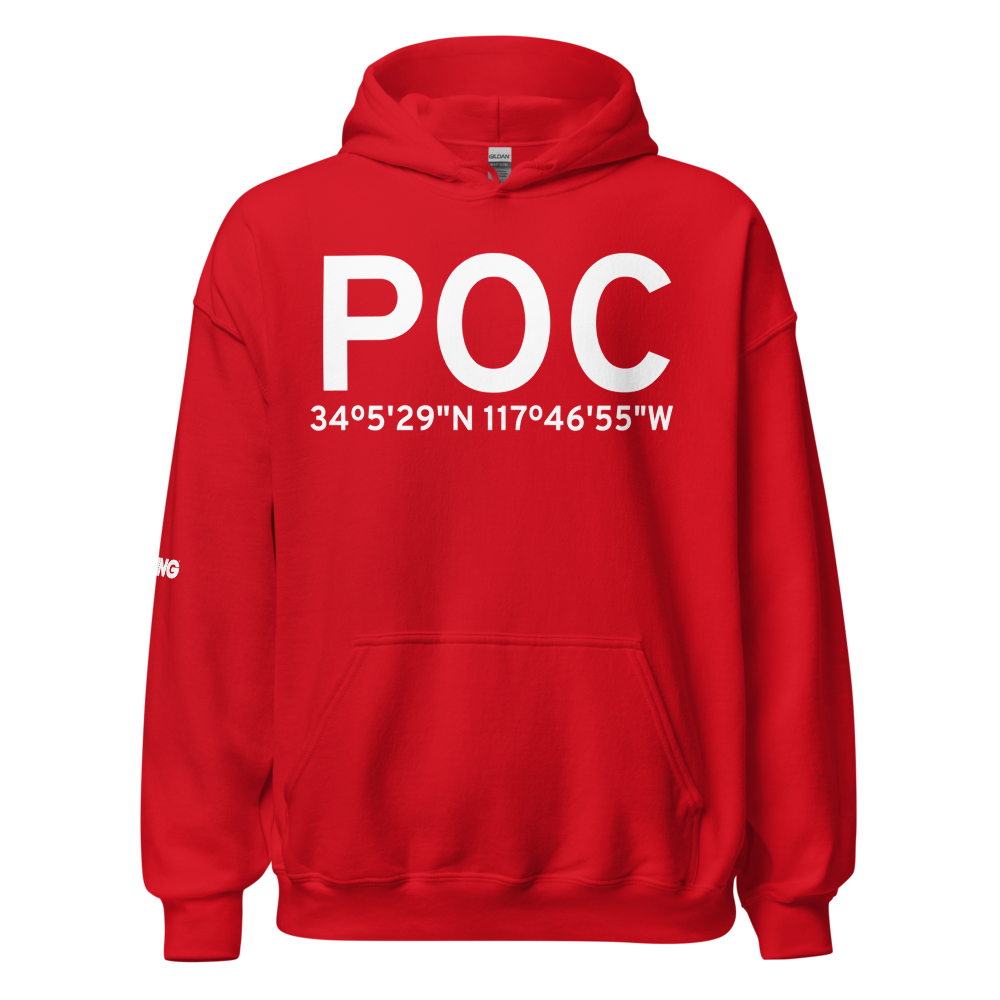 La Verne (KPOC) Airport Hoodie Sweatshirt 