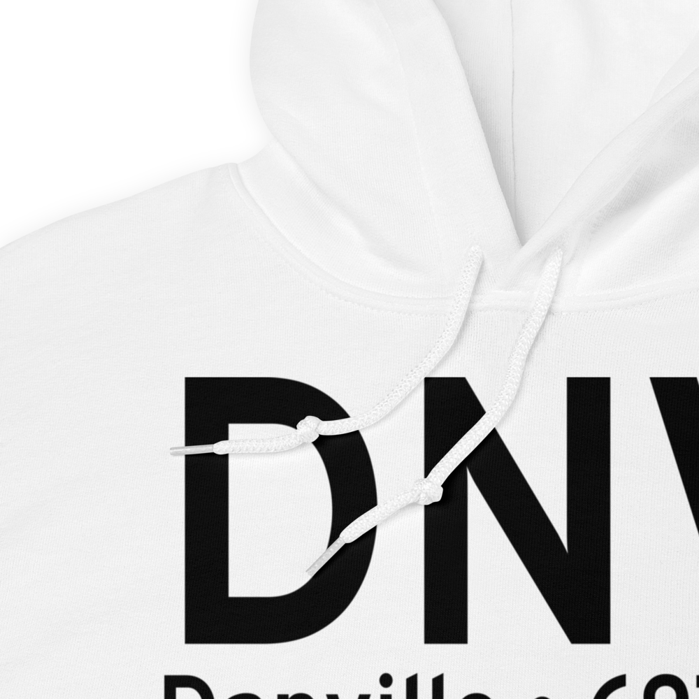 Danville (KDNV) Airport Hoodie Sweatshirt 