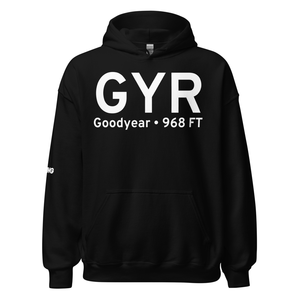 Goodyear (KGYR) Airport Hoodie Sweatshirt 