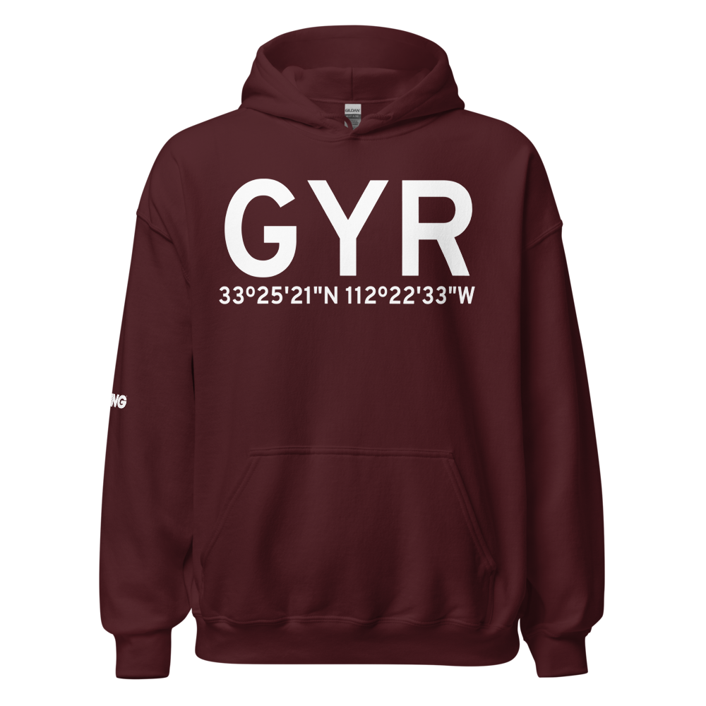 Goodyear (KGYR) Airport Hoodie Sweatshirt 