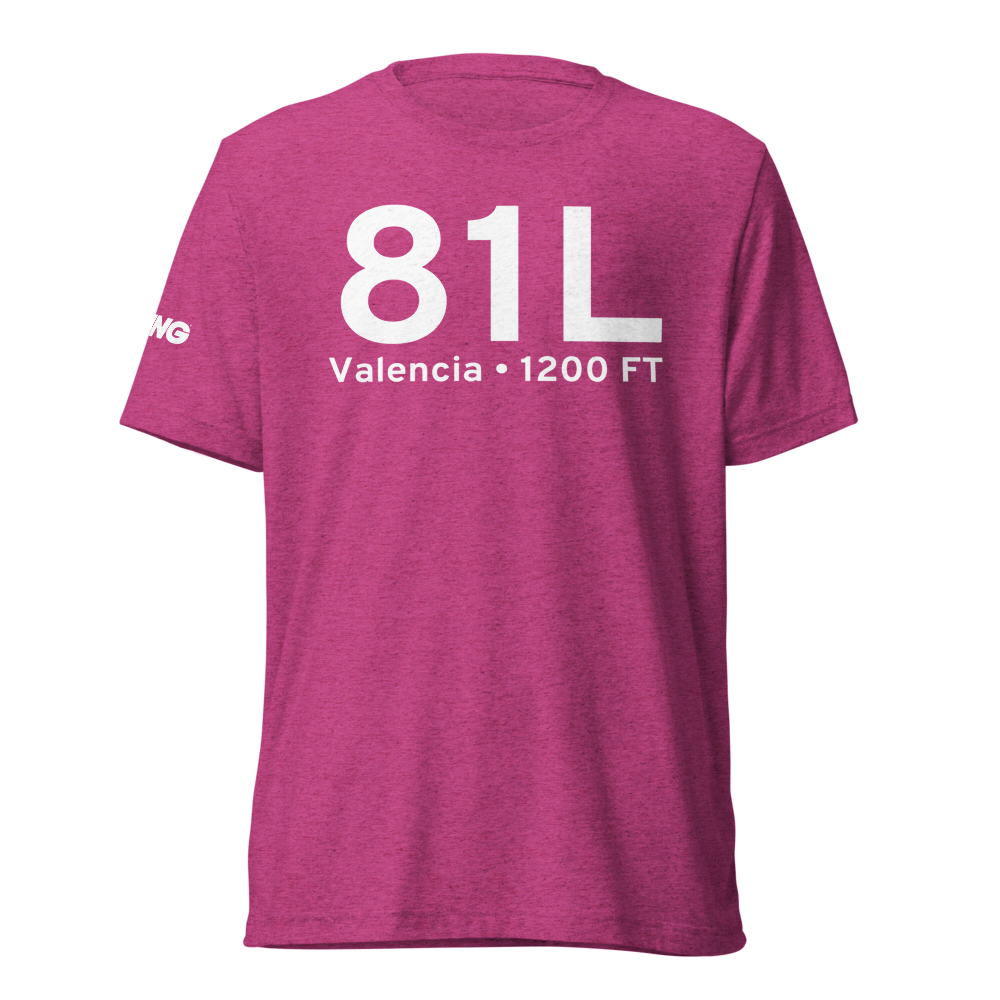 Valencia (81L) Airport Tri-blend T-Shirt 
