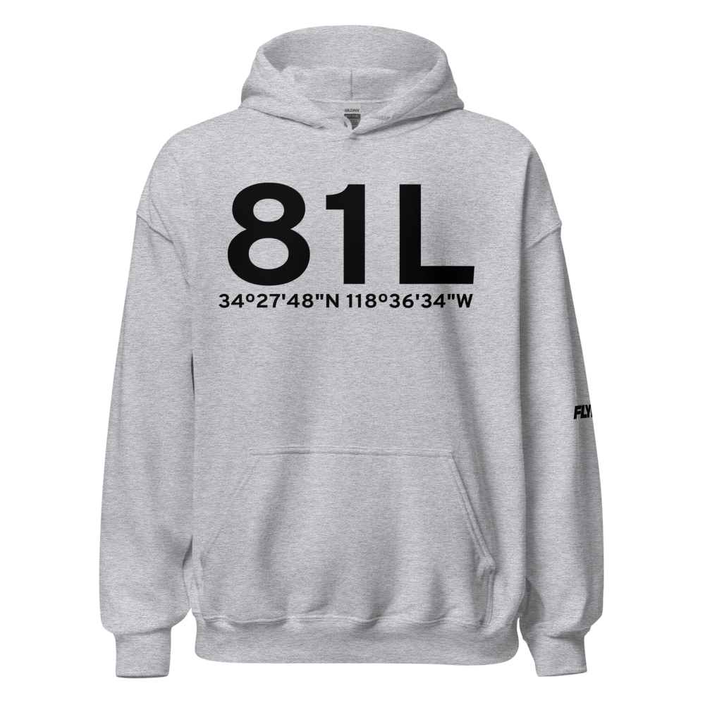 Valencia (81L) Airport Hoodie Sweatshirt 