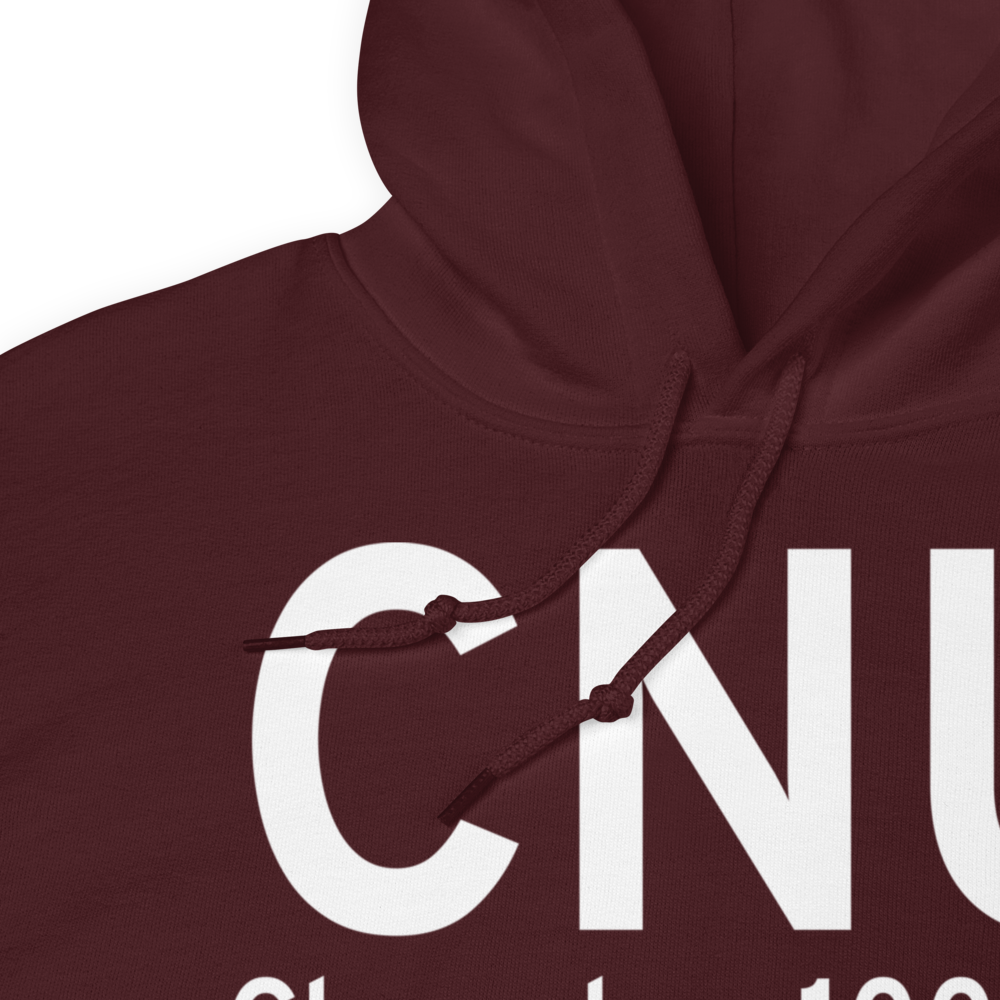 Chanute (KCNU) Airport Hoodie Sweatshirt 