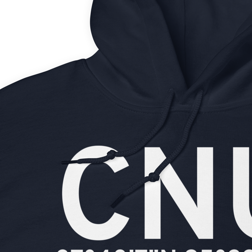 Chanute (KCNU) Airport Hoodie Sweatshirt 