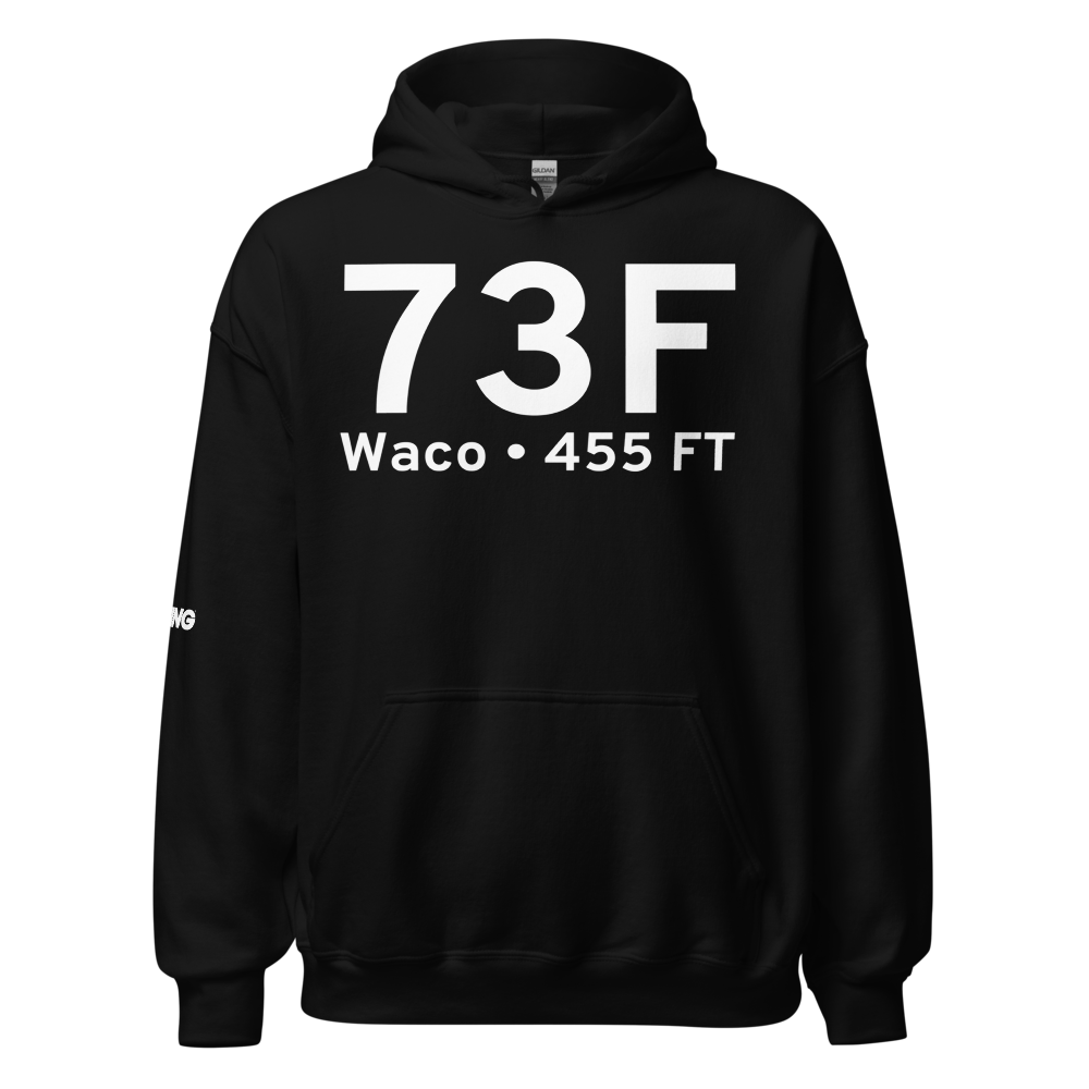 Waco (73F) Airport Hoodie Sweatshirt 