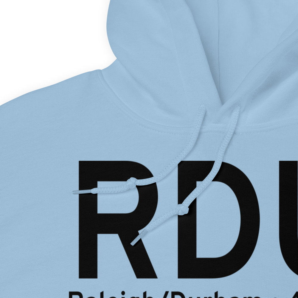 Raleigh/Durham (KRDU) Airport Hoodie Sweatshirt 