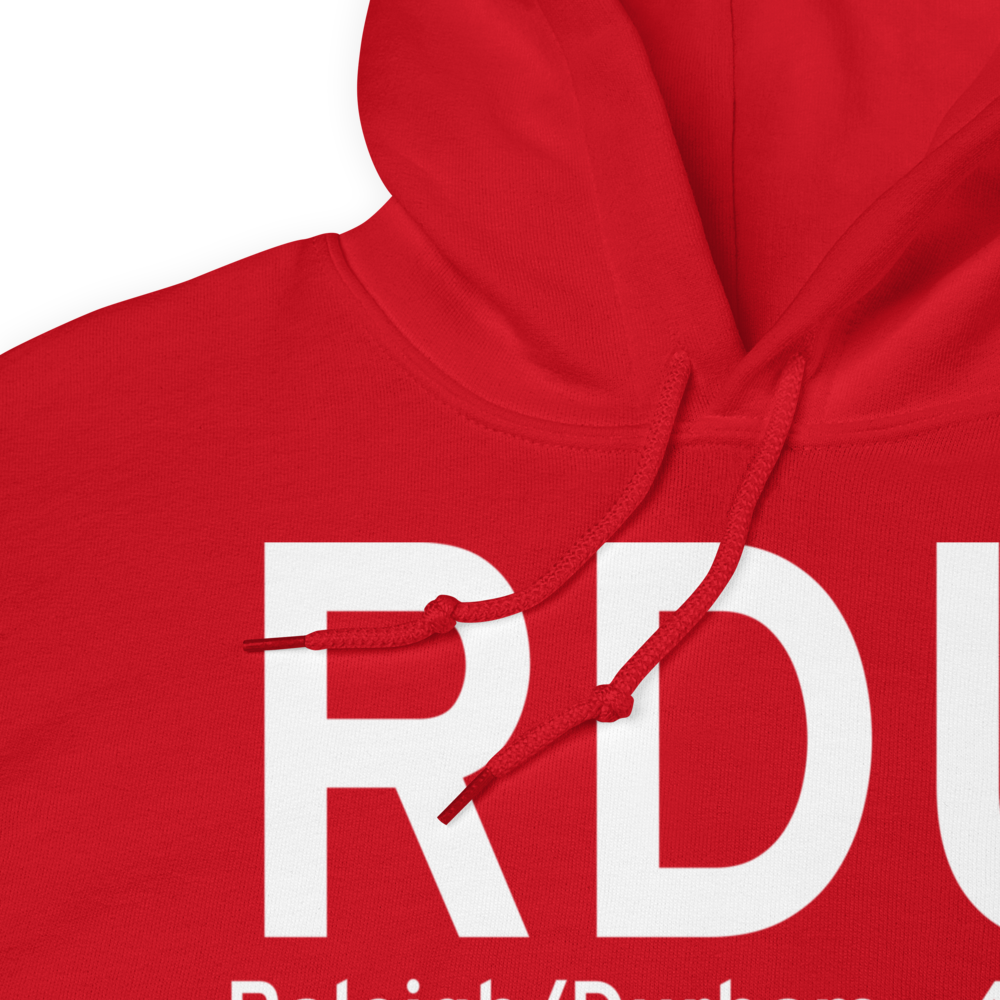Raleigh/Durham (KRDU) Airport Hoodie Sweatshirt 