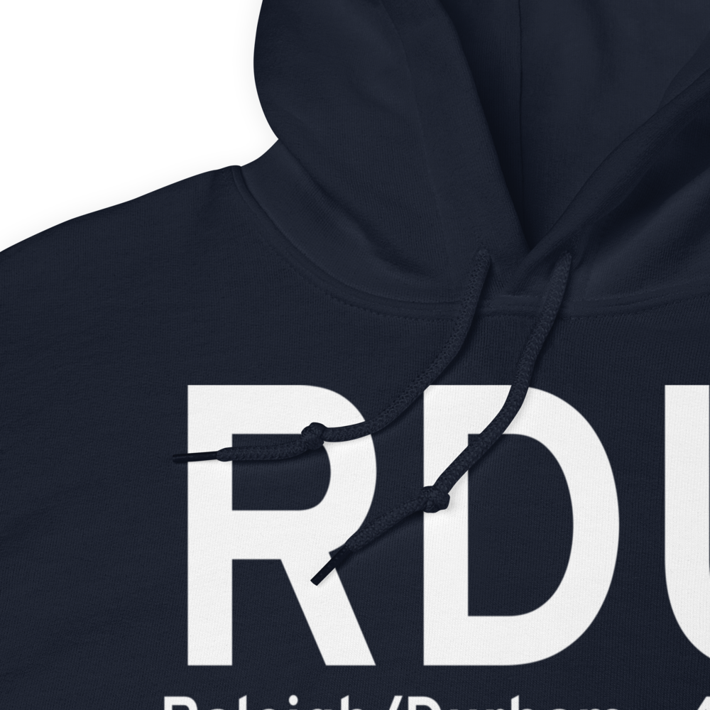 Raleigh/Durham (KRDU) Airport Hoodie Sweatshirt 