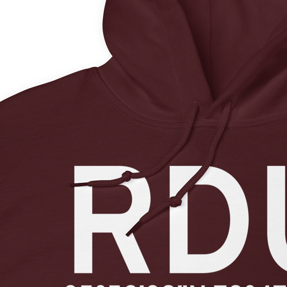 Raleigh/Durham (KRDU) Airport Hoodie Sweatshirt 