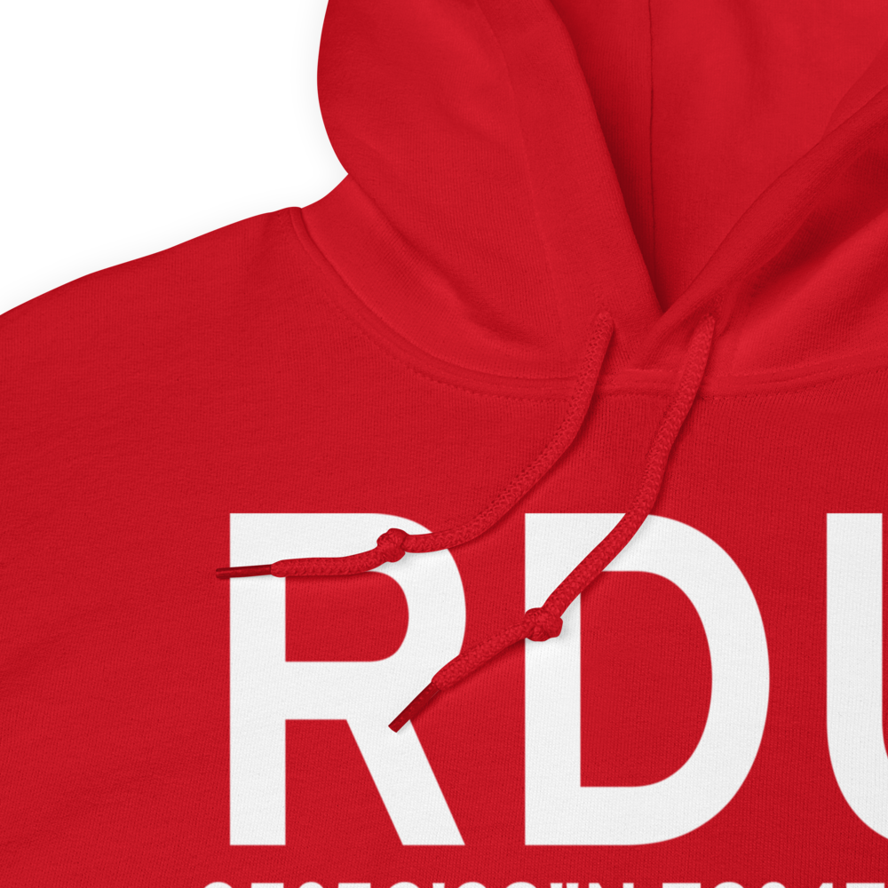 Raleigh/Durham (KRDU) Airport Hoodie Sweatshirt 