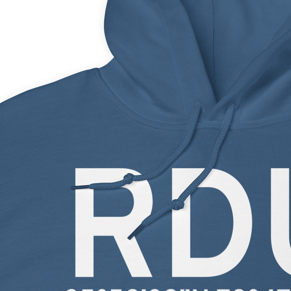 Raleigh/Durham (KRDU) Airport Hoodie Sweatshirt 