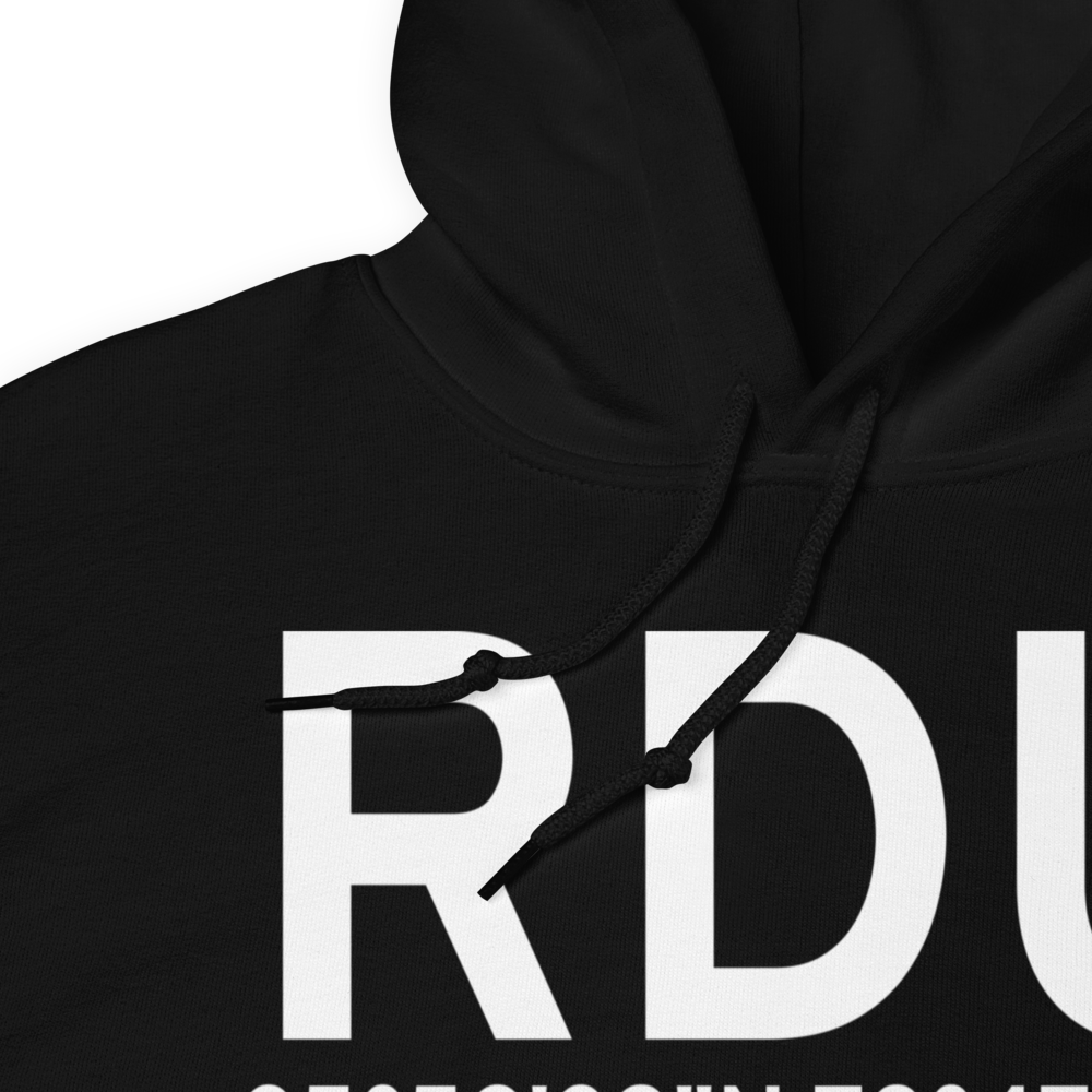 Raleigh/Durham (KRDU) Airport Hoodie Sweatshirt 