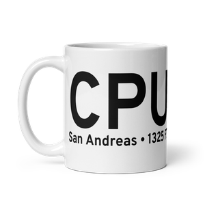 San Andreas (KCPU) Airport Mug