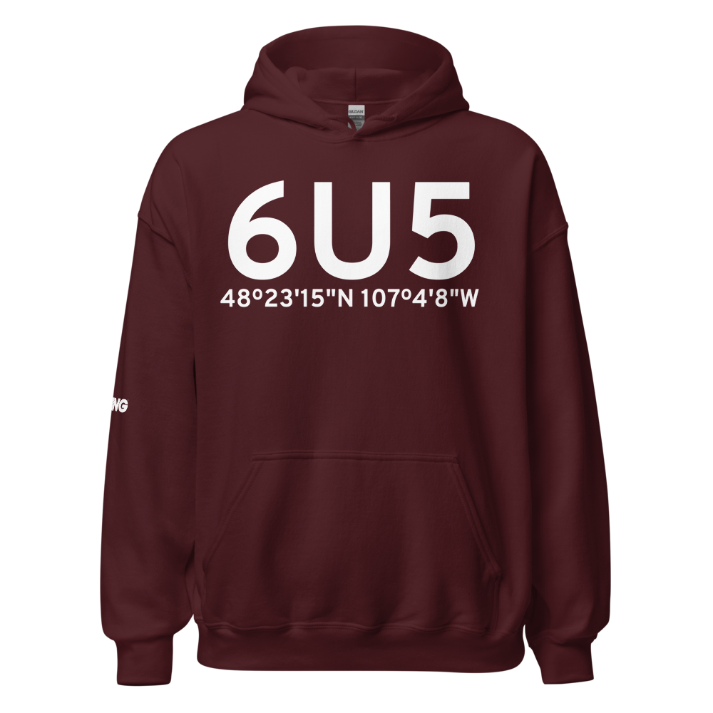 Hinsdale (6U5) Airport Hoodie Sweatshirt 