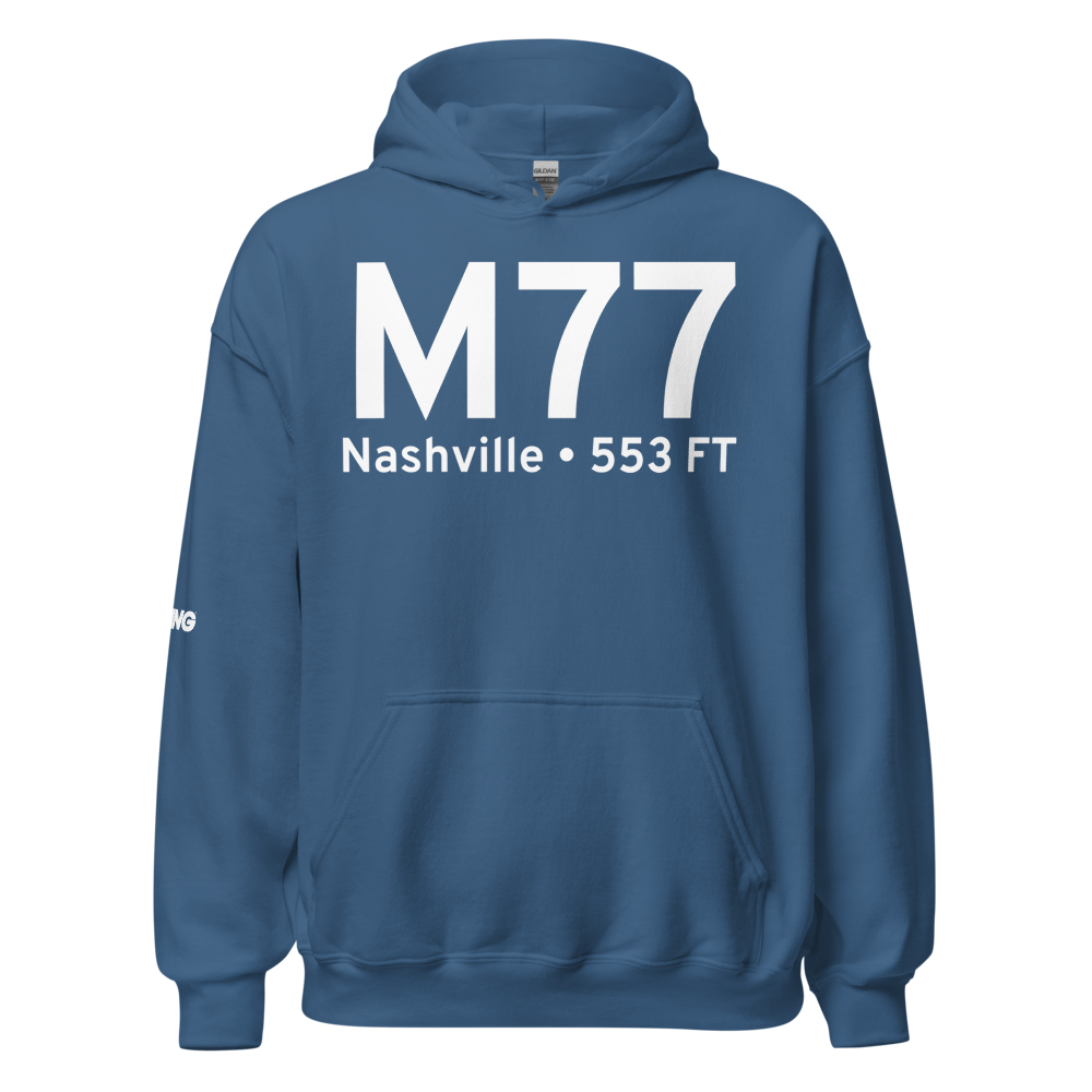 Nashville (KM77) Airport Hoodie Sweatshirt 