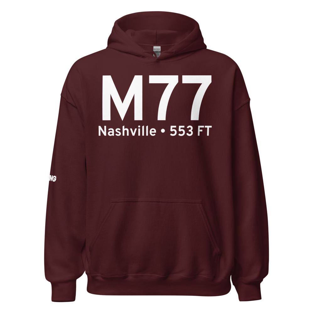 Nashville (KM77) Airport Hoodie Sweatshirt 