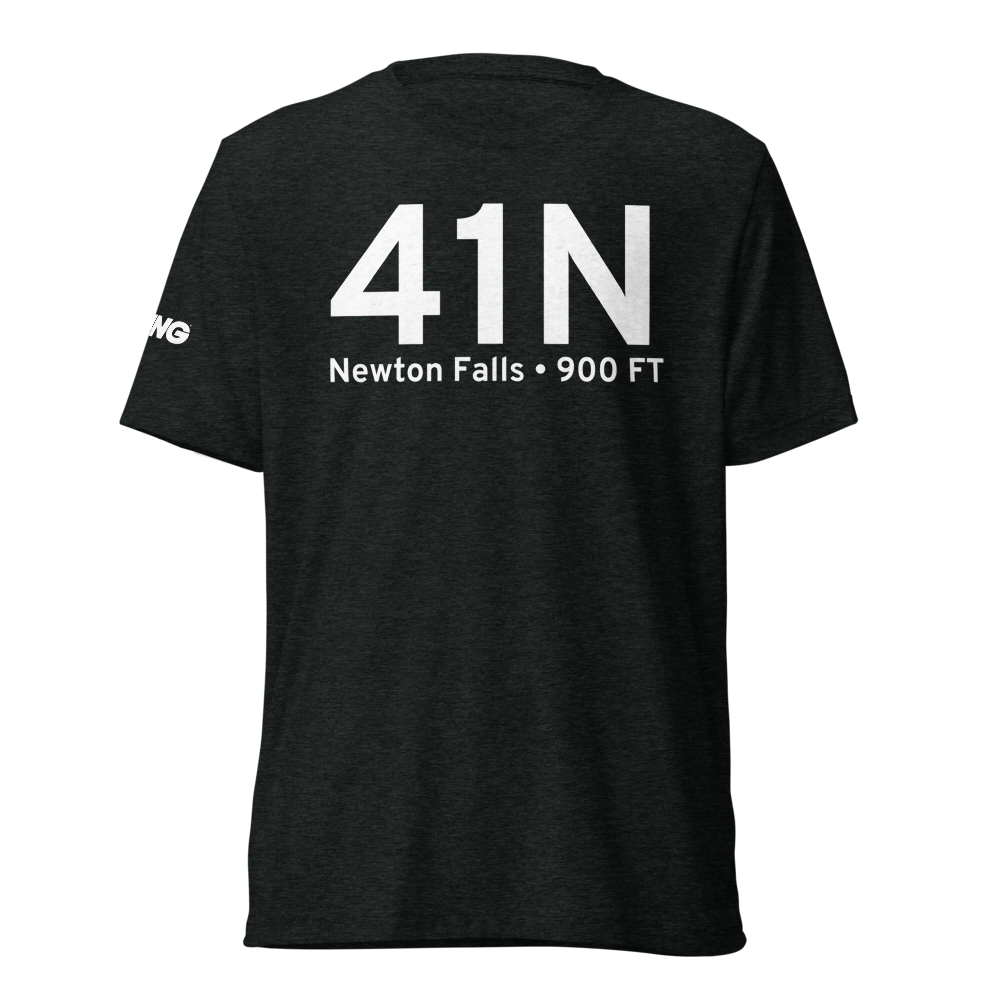 Newton Falls (K41N) Airport Tri-blend T-Shirt 