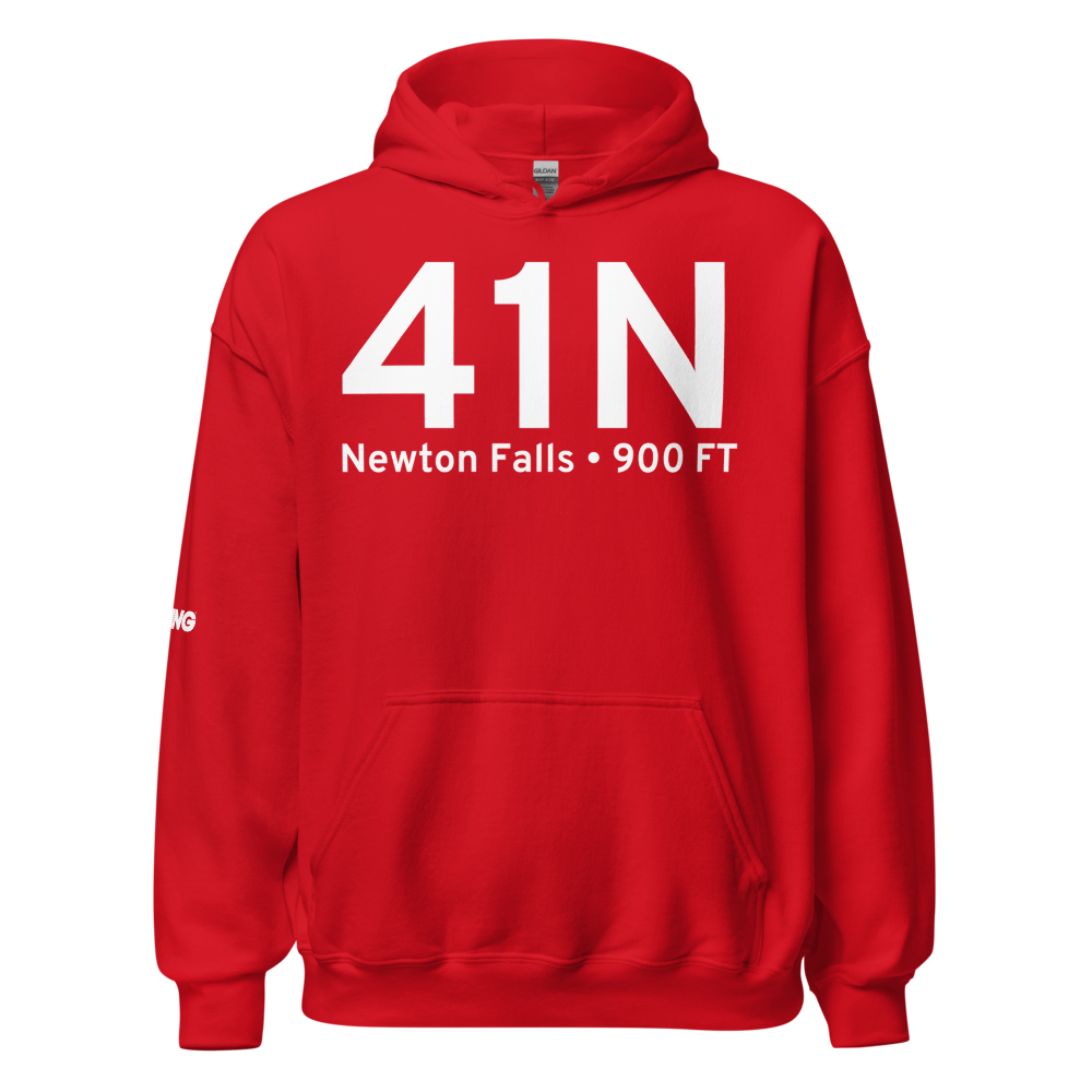 Newton Falls (K41N) Airport Hoodie Sweatshirt 