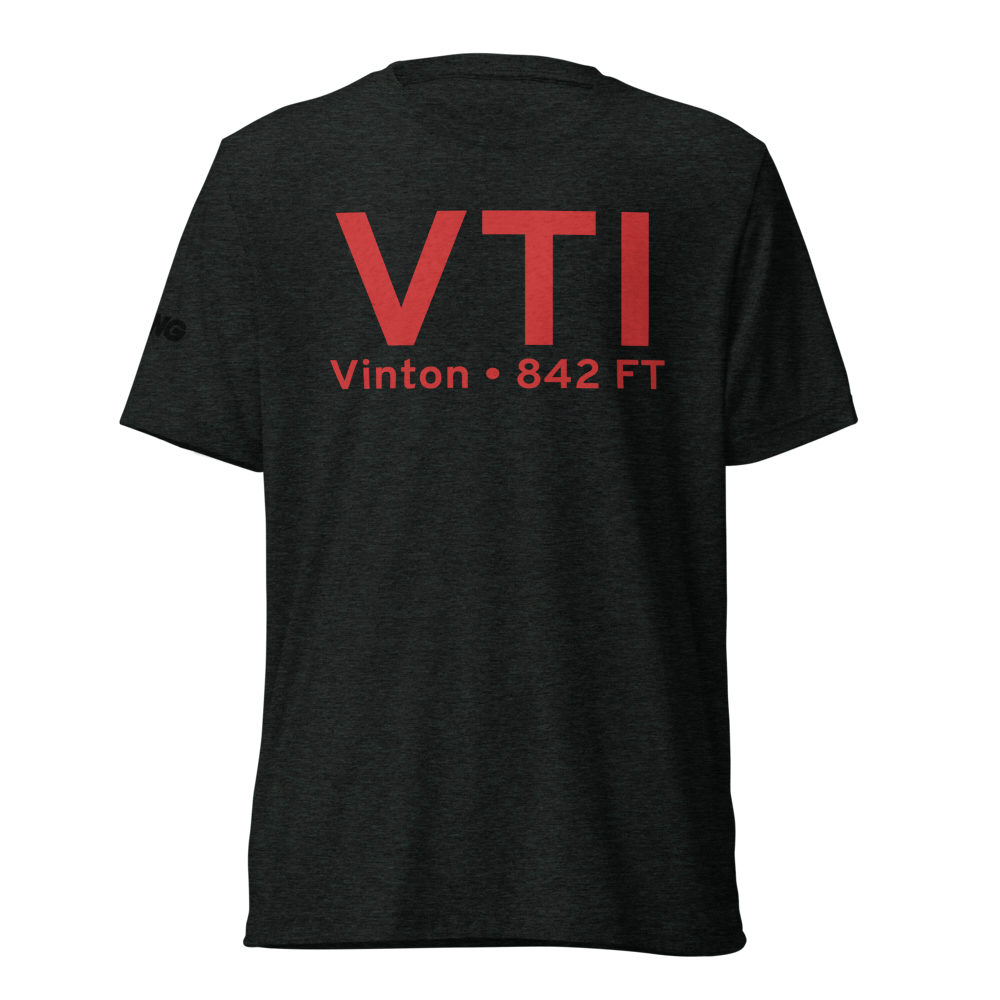 Vinton (KVTI) Airport Tri-blend T-Shirt 