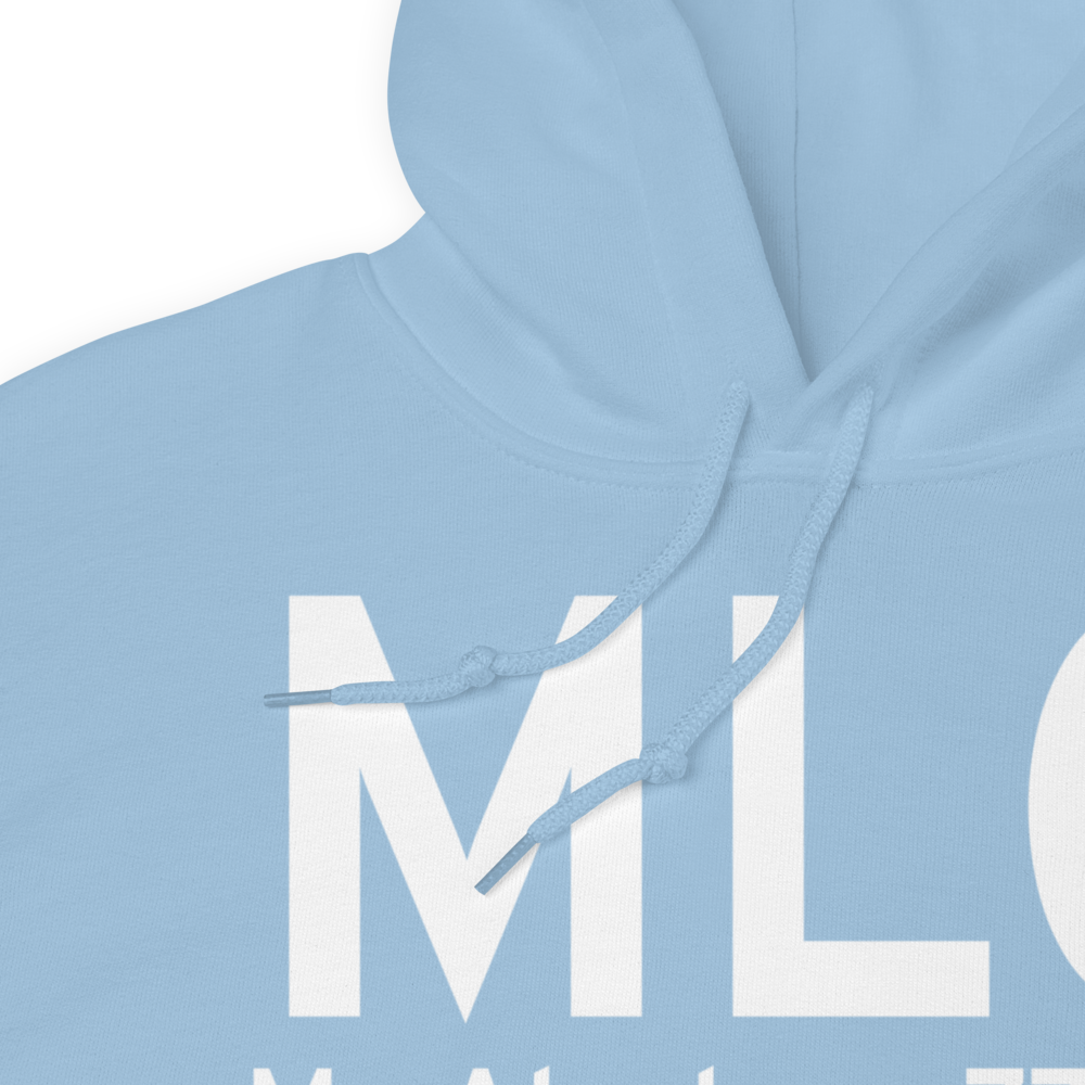 Mc Alester (KMLC) Airport Hoodie Sweatshirt 