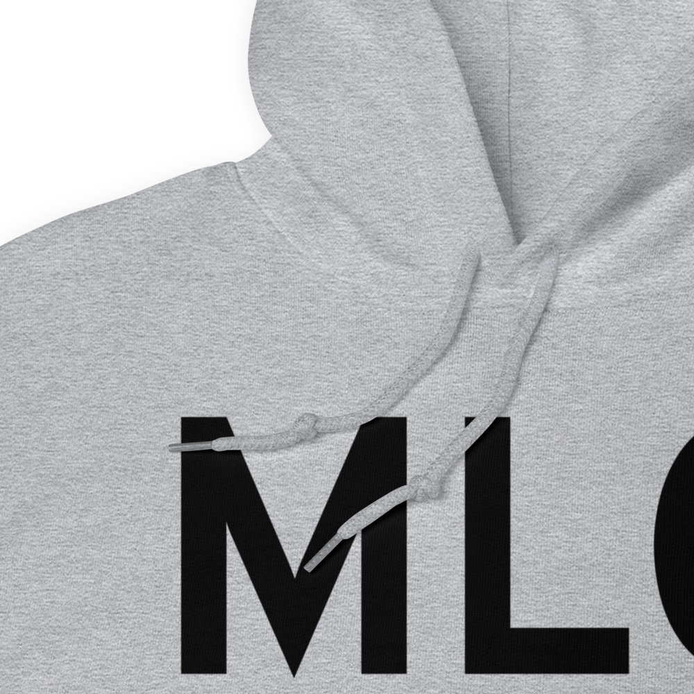 Mc Alester (KMLC) Airport Hoodie Sweatshirt 
