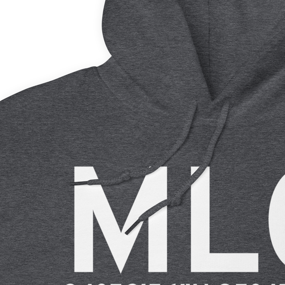 Mc Alester (KMLC) Airport Hoodie Sweatshirt 