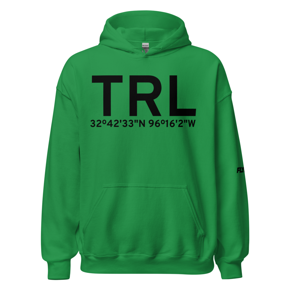 Terrell (KTRL) Airport Hoodie Sweatshirt 