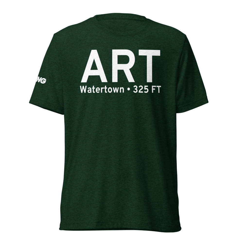 Watertown (KART) Airport Tri-blend T-Shirt 