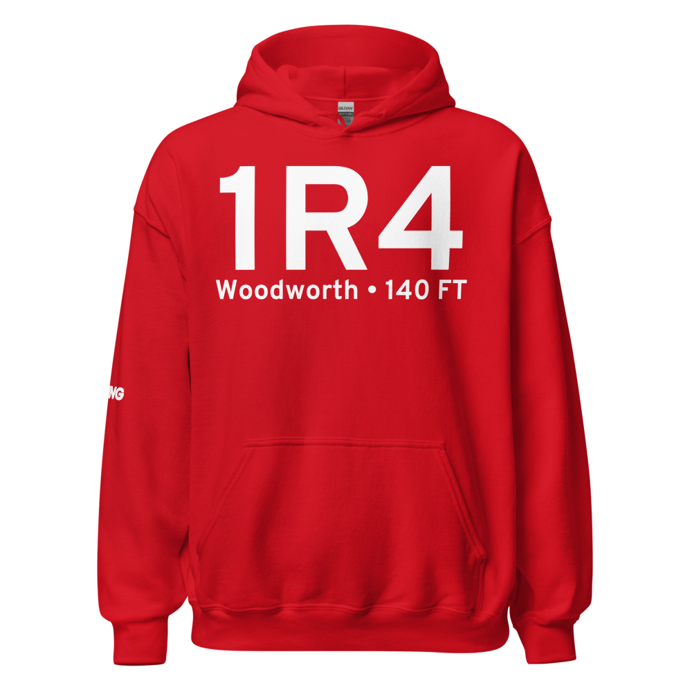 Woodworth (K1R4) Airport Hoodie Sweatshirt 